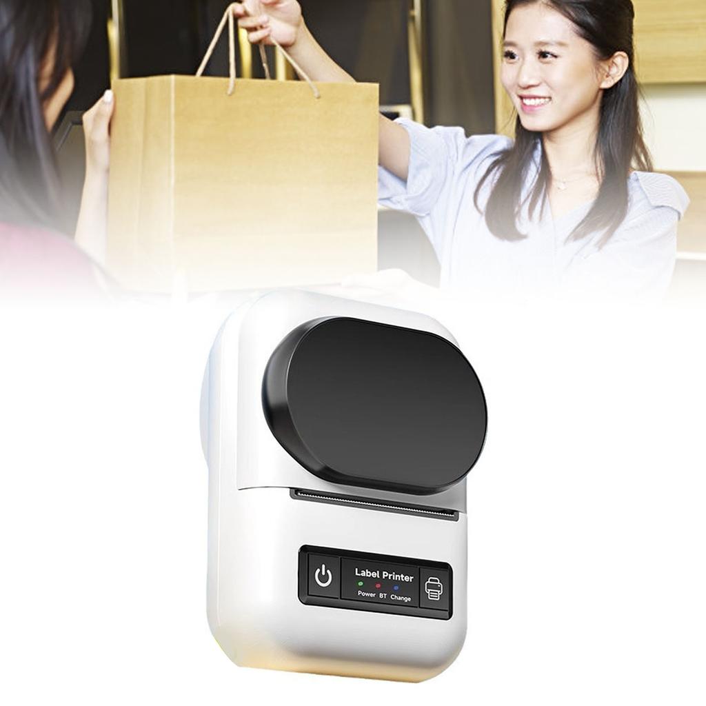 Thermal Label Printer Portable Compact Multifunctional Clear Printing Thermal Label Maker Machine Fo