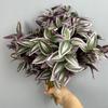 8 Heads Fake Plastic Plants Realistic Faux Plants Simulation Greenery  Home Living Room Decor