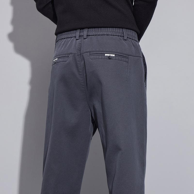 Frühlings- und Herbsthosen für Herren, kleine, gerade, vielseitige Freizeithosen