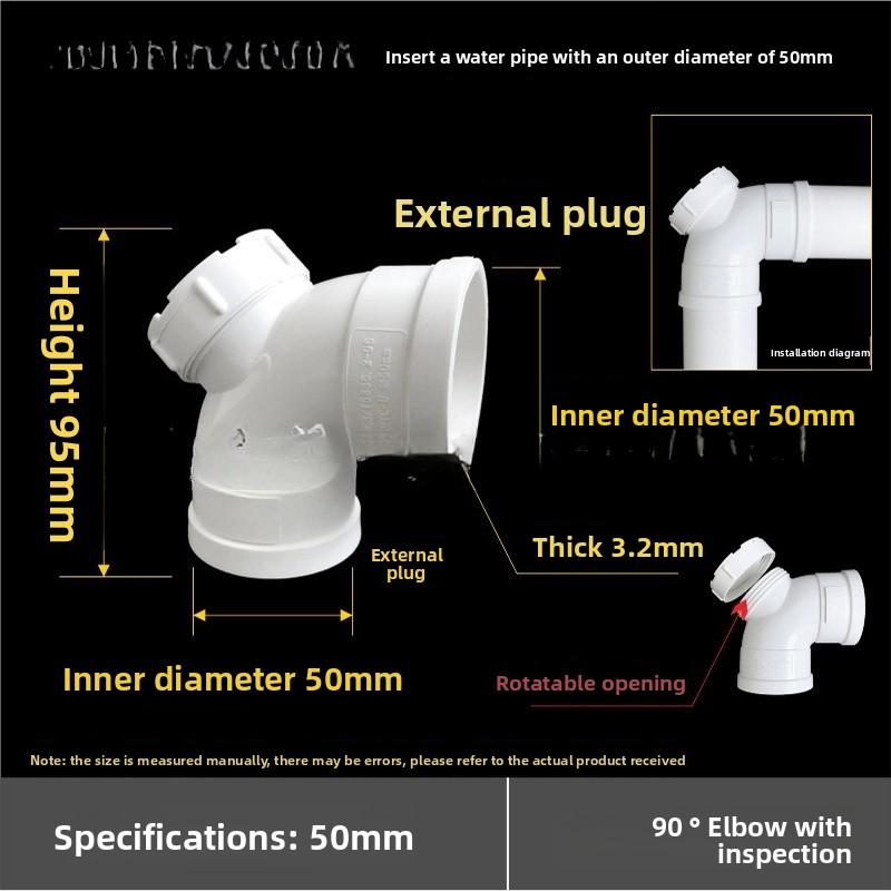 50/75mm T/Y Duct Connector Quick Ventilation Tube Joint Coupler 3 Ways Splitter Pvc Extractor Fittings