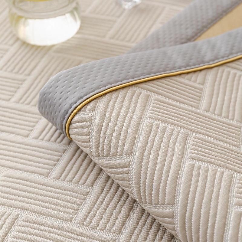 Cool Ice Silk Special-Shaped Sofa Cushion  New Fixed Non-Slip Summer Mat Seat Cushion Irregular Sofa Cover