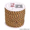 27-120Meter Cotton Cord Nylon Cord Thread String DIY Beading Braided Bracelet Jewelry Making