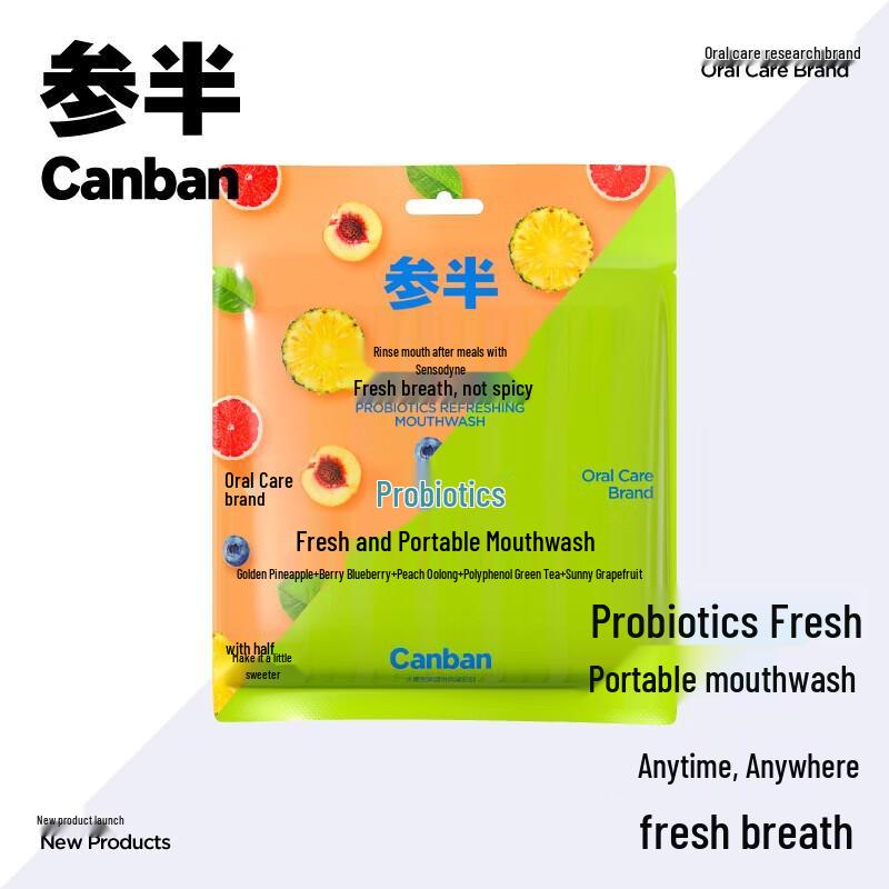 Canban Probiotic Portable Mouthwash Strips