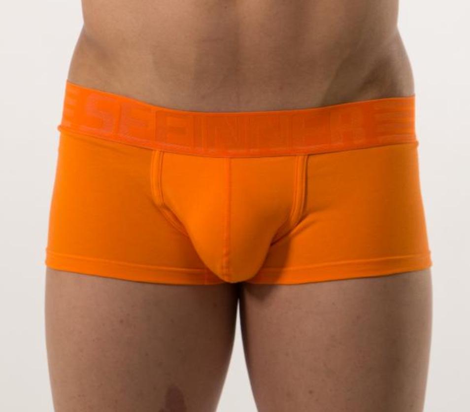 Breathable Low-Rise Cotton Boxer Briefs with U-Shape Pouch Support