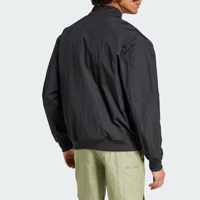 Adidas City Escape Premium Zip Baseball Collar Woven Jacket Men Brown IY1505