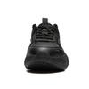 Li Ning Honey Thick Sole Height Increasing Shock Absorbing Non-Slip Wear-Resistant Low-Top Casual Shoes Women sneaker Black AGCU252-3