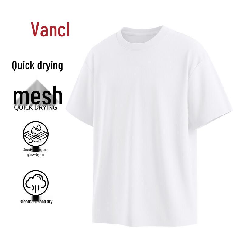 VANCL Men s Breathable Quick-Dry Cooling Short Sleeve T-Shirt 3XL