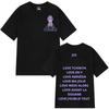 Rapper Jul Graphic Tshirt Unisex Women Clothing Fashion Hip Hop YK Shirt Vintage High Quality Cotton Short Sleeve Oversized Tops