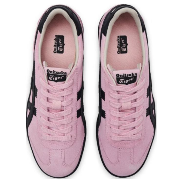 ONITSUKA TIGER Tokuten Soft Comfortable Thin Sole Non-Slip Shock-Resistant Durable Low-Top Skate Shoes Women Sneaker Light-Pink 1183A907-701