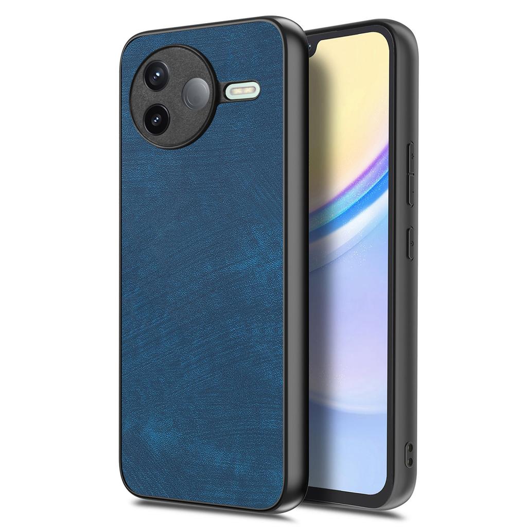 Dla Xiaomi Poco F7 Pro 5G/Xiaomi Redmi K80 5G Etui Wstrząsoodporne Smukłe Retro Skórzane Tylne Etui na Telefon