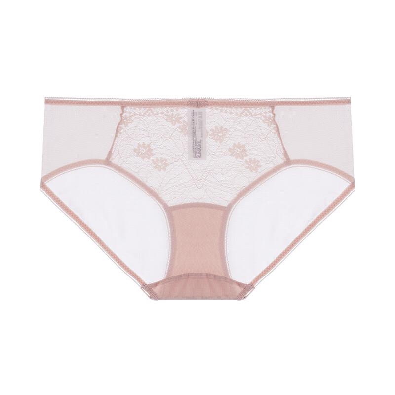 Aimer Women's Lace Mesh Cotton Crotch Low-Rise Underwear AM237721