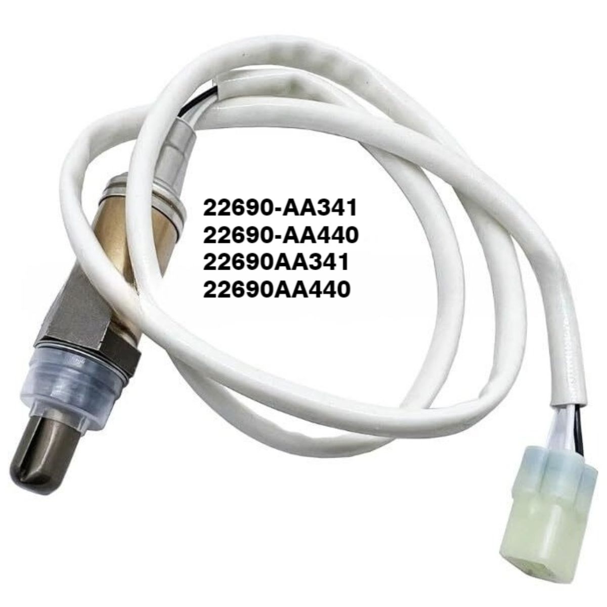 Oxygen sensor 3 wires fit for subaru 22690-aa341 22690-aa440 22690aa341;22690aa440