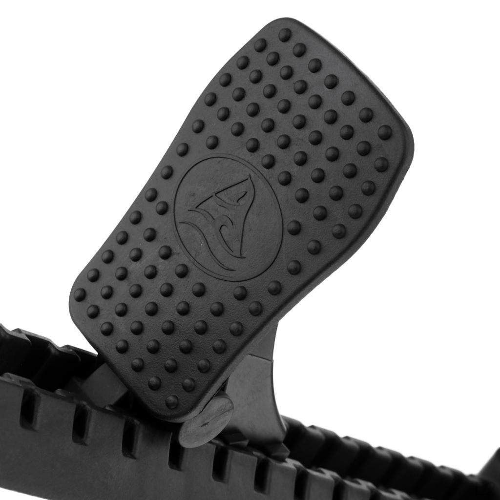 1 Paar Nylon voor Kajak, Boot, Kano, Voetpedaal, Voetsteun met Montageschroeven