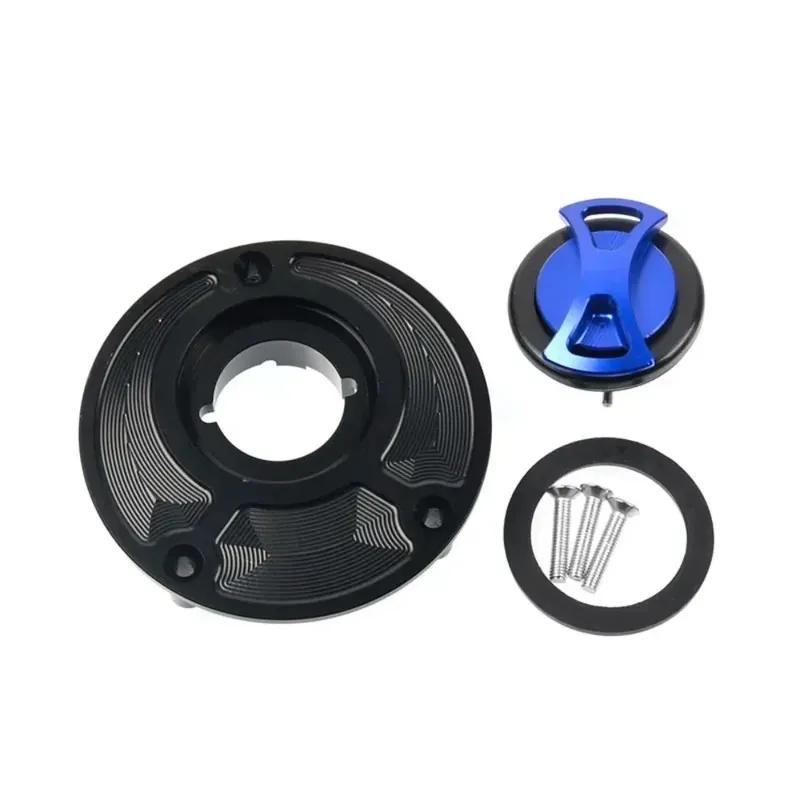 Keyless Motorcycle Fuel Gas Tank cap Cover For Yamaha MT07 MT 07 MT-07/FZ-07 2014-2020 2015 2016 2017 2018 2019