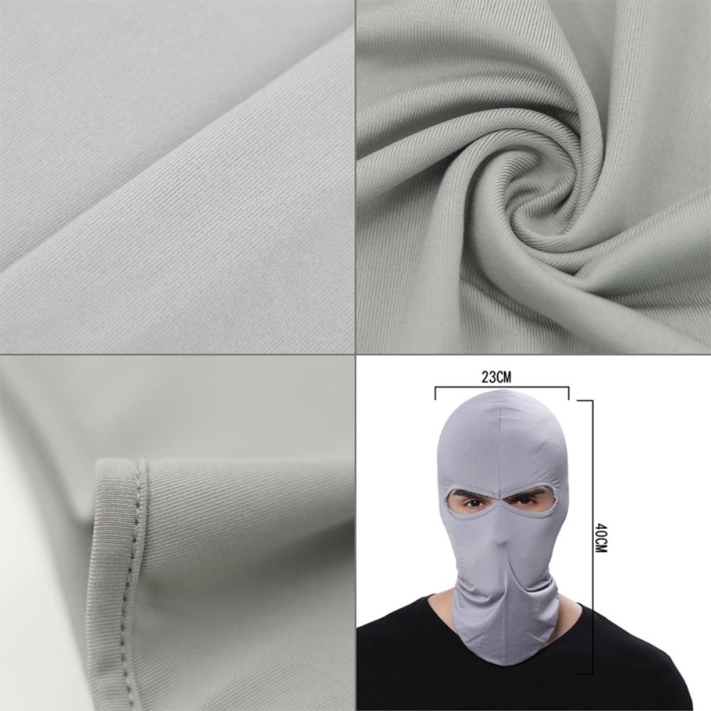 Anti-UV Balaclava Hat Breathable Men's Mask Motorcycle Padded Hat Cycling Cap  Cycling