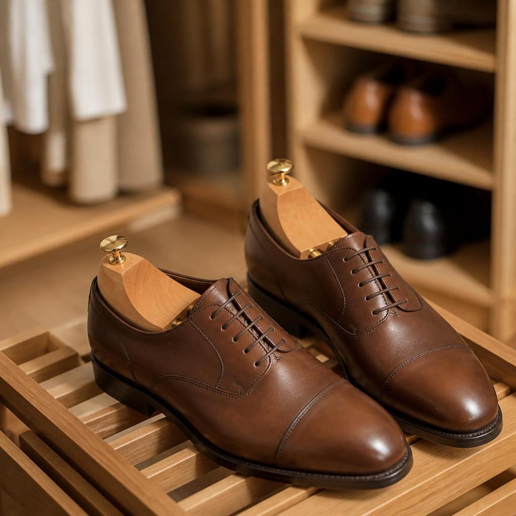 FullShape Shoe Tree with Construction Adjustable Wood Wooden for Everyday Footwear