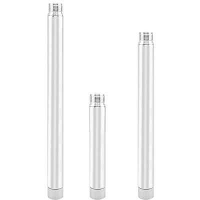 4/6/8/10in Extension Shower Arm Stainless Steel Extender Tube Shower Head Extension Rod Showerhead Extension Tube