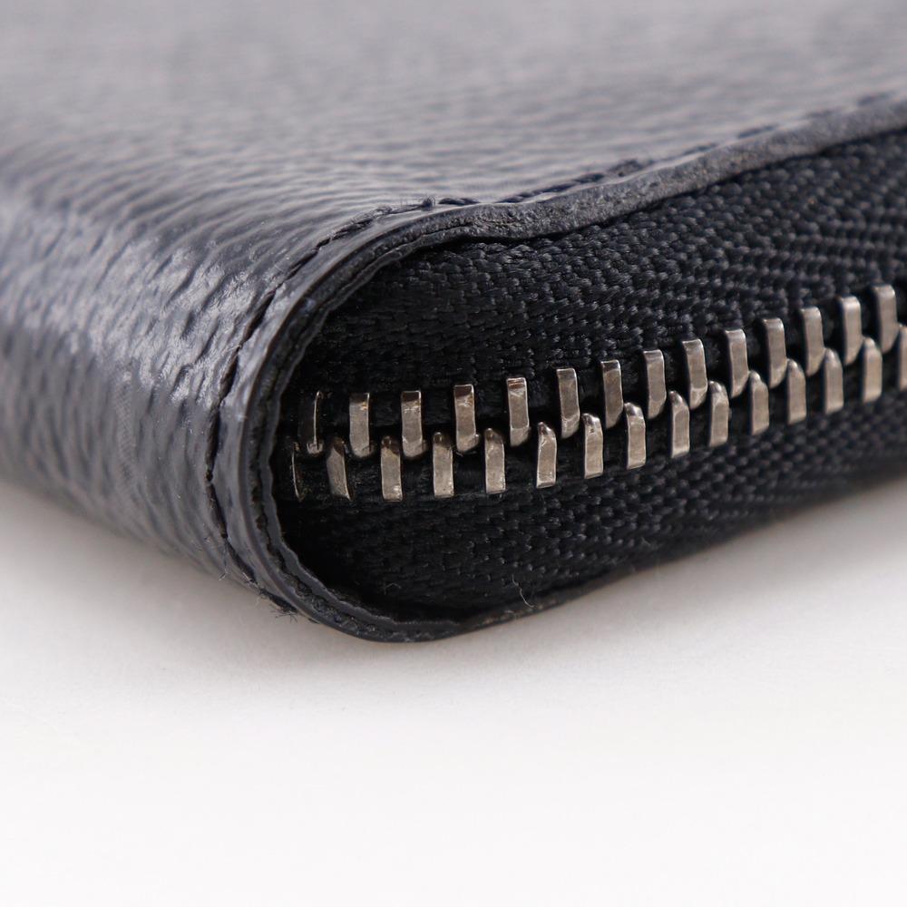 LOUIS VUITTON Zippy Coin Purse Vertical Coin Purse M81662 Monogram Eclipse black PVC mens Used