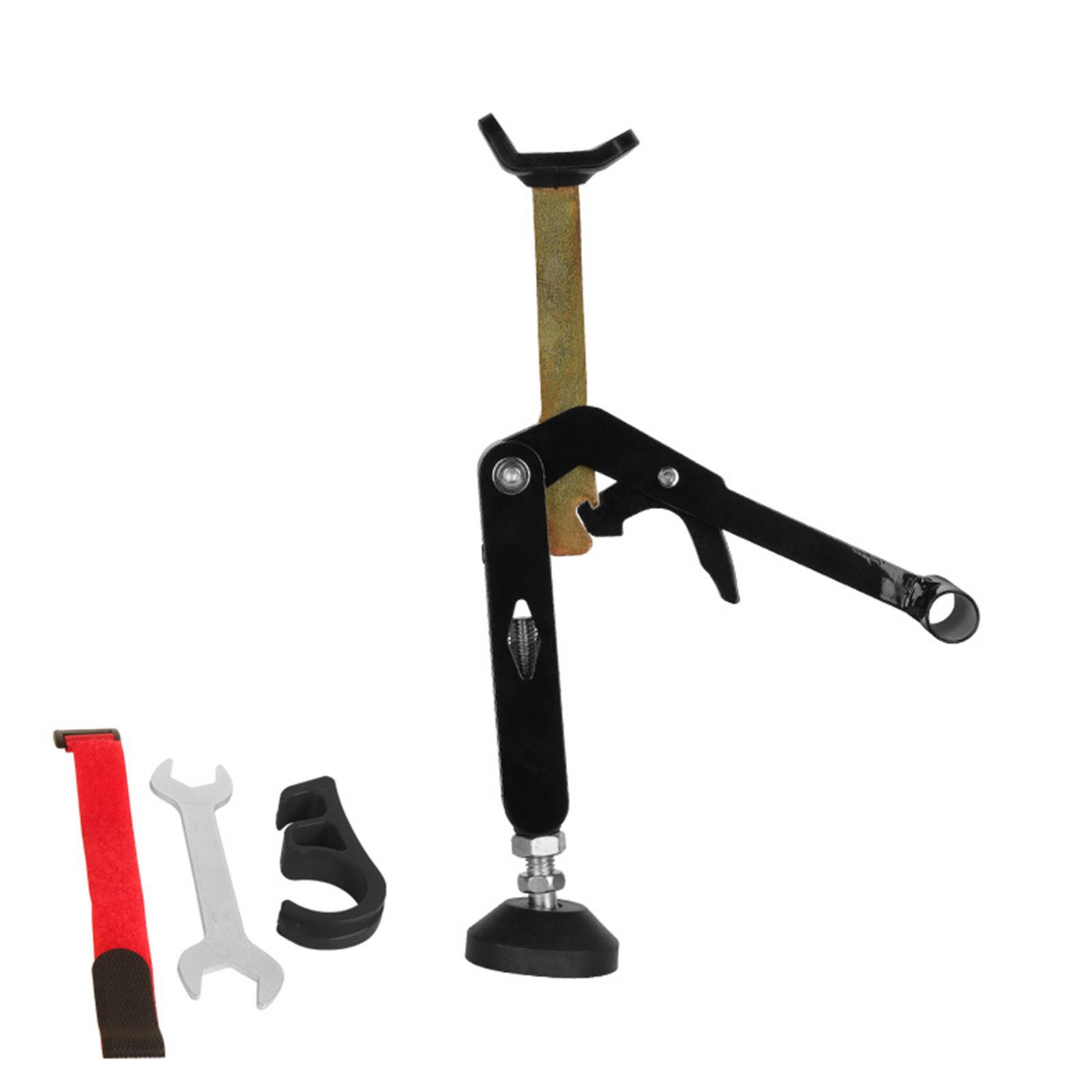 

Подставка для мотоцикла, велосипеда, регулируемый гидравлический подъемник, экономия усилий, подъем стола, подставка для подъема по высоте, опора для колес чёрный