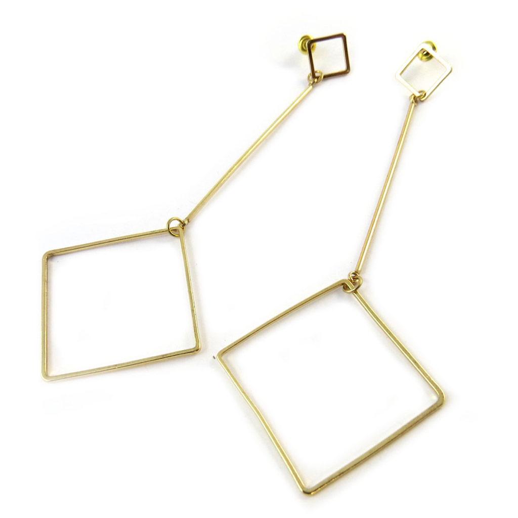 Les Trésors De Lily [N8333] - Golden 'Choreography' Designer Loops (geometric)