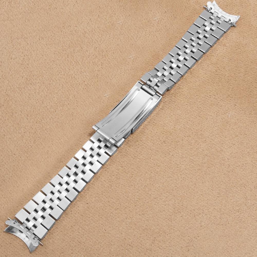 18/19/22mm/20mm Stainless Steel Luxury Strap For Rolex For Huawei GT6/5 Pro 46mm band Metal Solid Watch loop For Seiko Bracelet