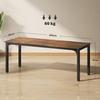 Desk, Computer Table, Rustic Design, Plenty of Space, Particleboard, Brown