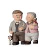 DIY Ornaments Home Decoration Sweety Lovers Grandparents Model Lovers Figurine Couples Figurine