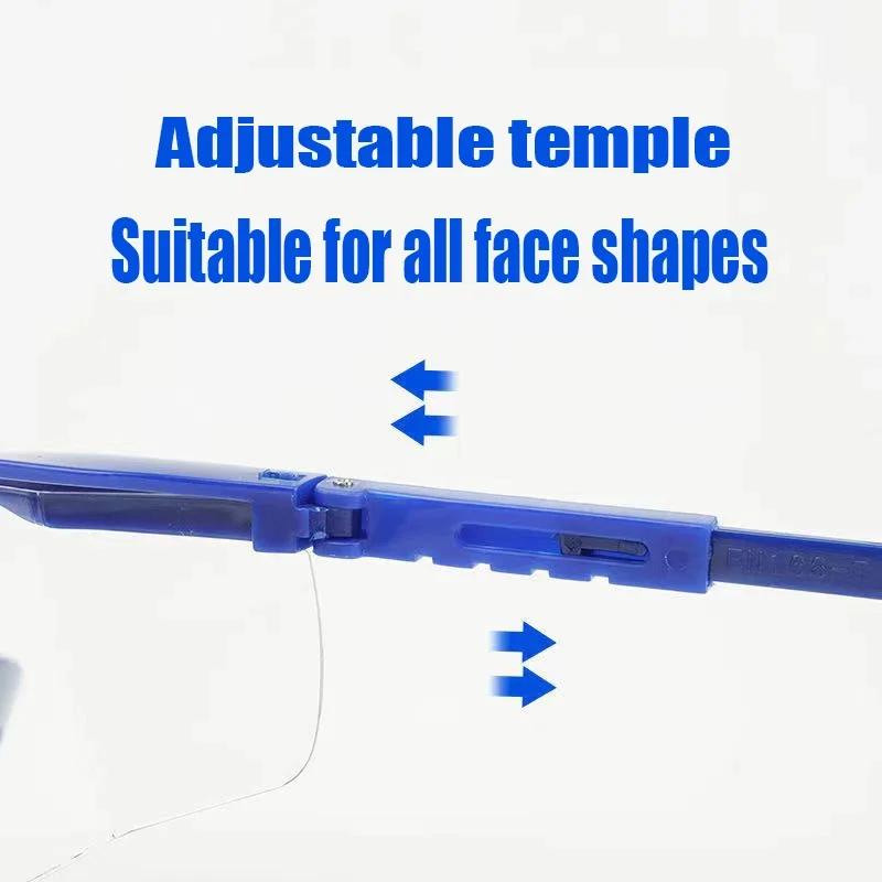 Anti-Splash Eye Protection Work Safety Goggles Windproof Dustproof Protective Glasses Optical Lens Frame Cycling Glasses Goggles