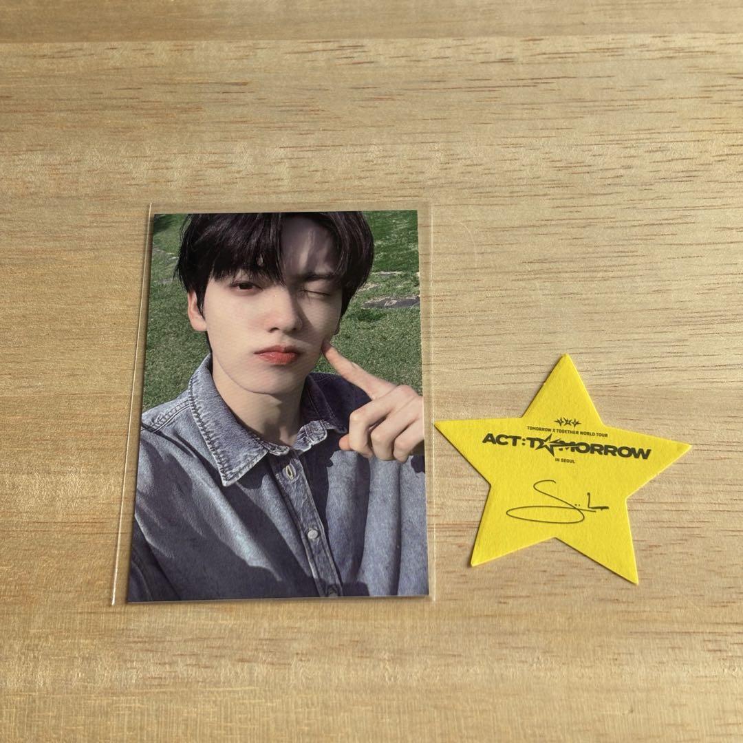

[USED] TXT MOAZONE Trading Card Soobin Seoul Concert