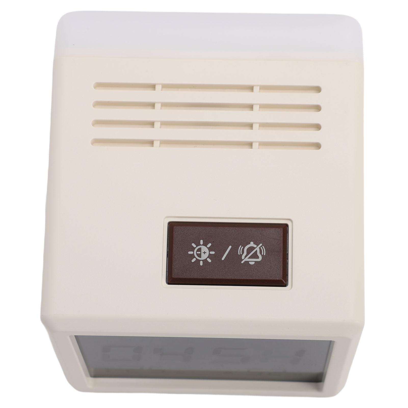 

USB Desktop Electronic Clock Alarm USB Charging Night Light Clock with Seesaw Design for Children