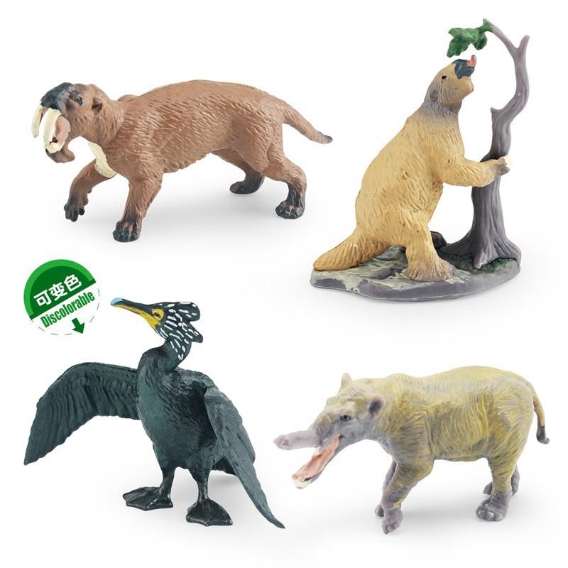 Realistic Pvc Saber Tooth Tiger Model Toy For Kids Educational Play And Display