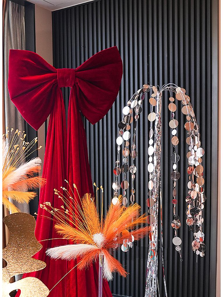 Wedding Decoration Set: Bridal Room, Engagement Banquet, Double Happiness & Large Bow