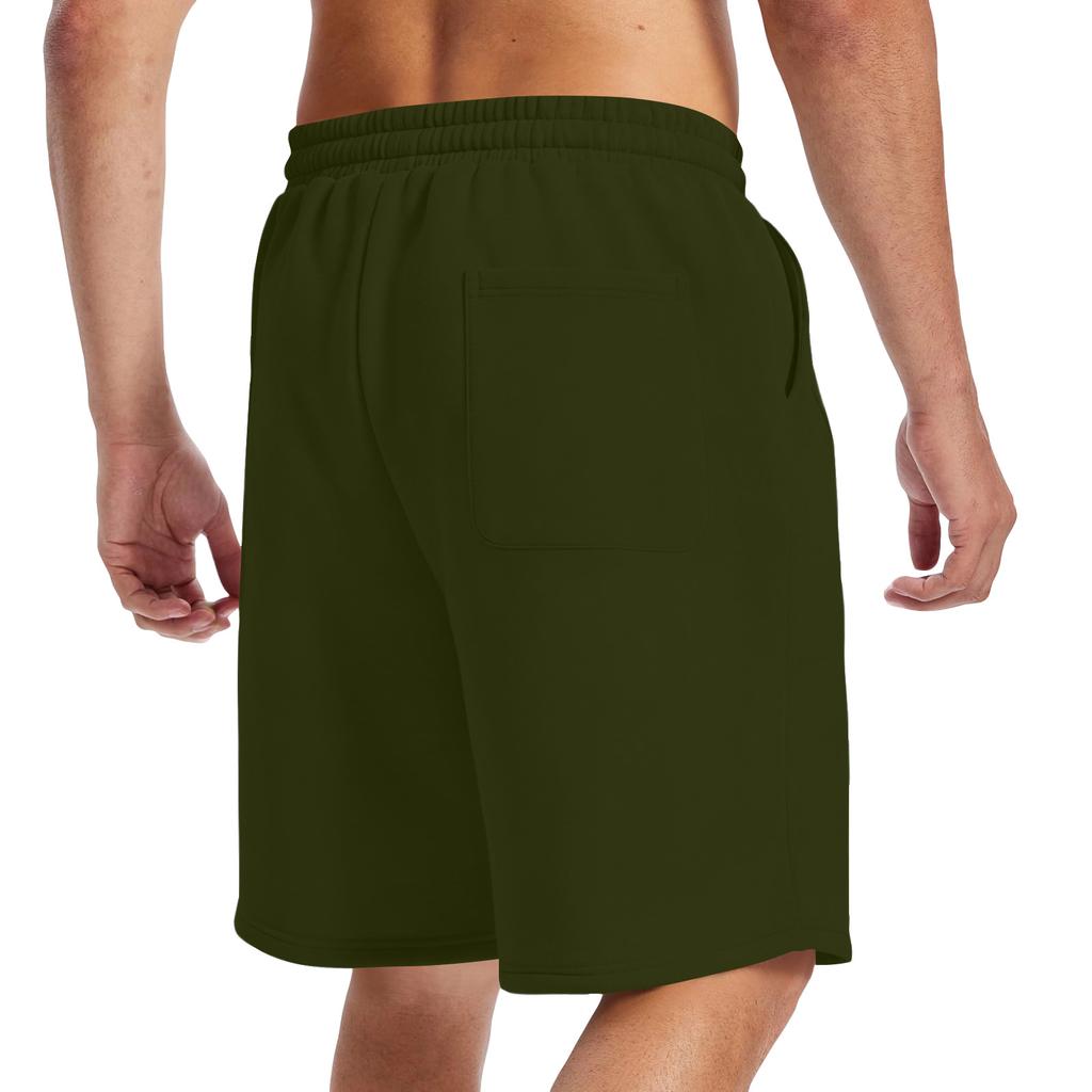 Men's Casual Athletic Shorts Elastic Waistband Drawstring Pockets Lightweight Comfortable Fit Gym Running Workout Sportswear
