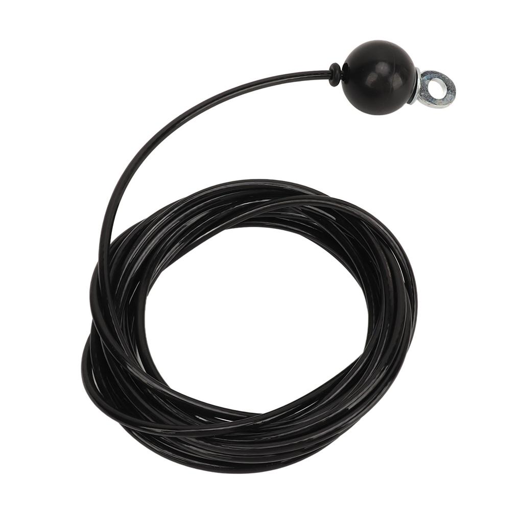 Black Pulley Cable Fitness Pulley System Cable Heavy Duty Steel Wire Rope for Gym Home Exercise 4m