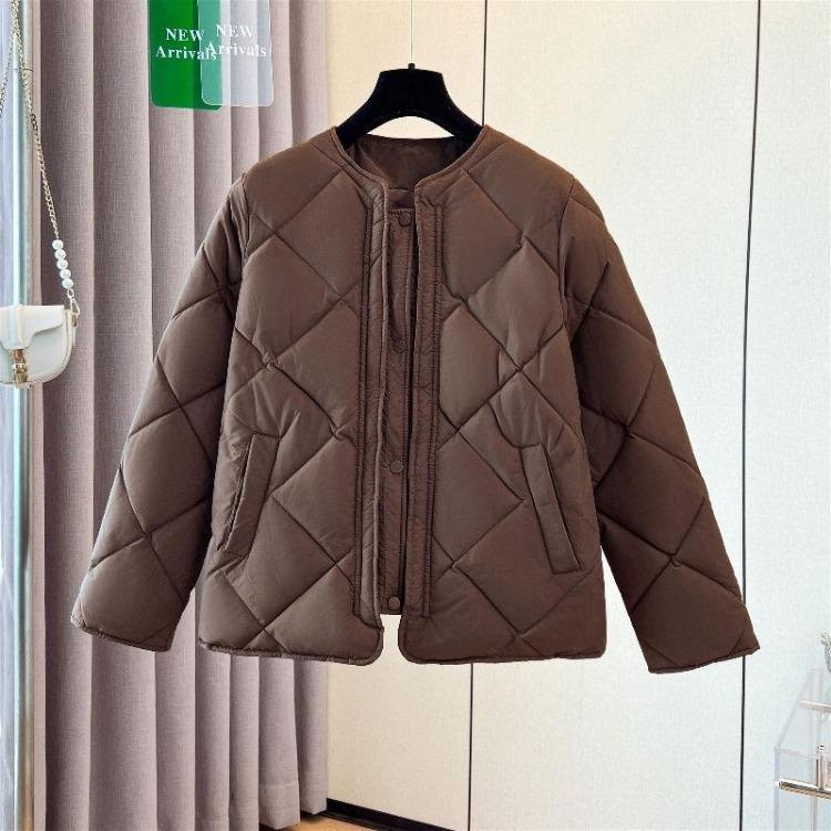 Retro High End Winter Cotton Padded Jacket New Small Fragrance Explosion Style
