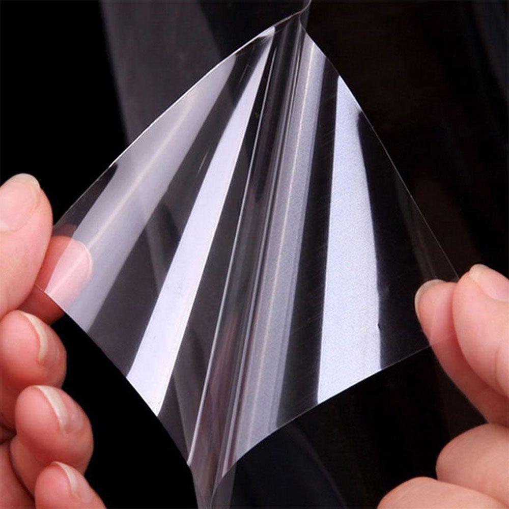 Oil-proof Glass Oil Separation Art Mural Decals Transparent Hood Wall Stickers Protection Film