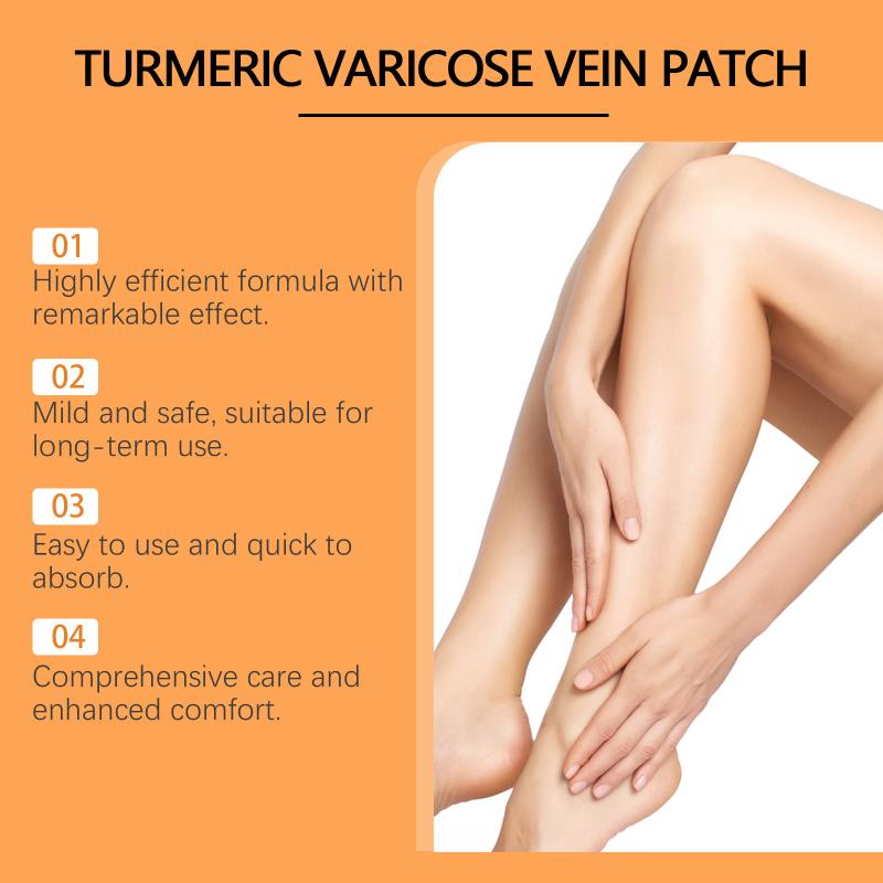 48Pcs/Bag Unisex Treatment Patch Legs Sore Swelling Plaster Promote Metabolism Promote Smooth