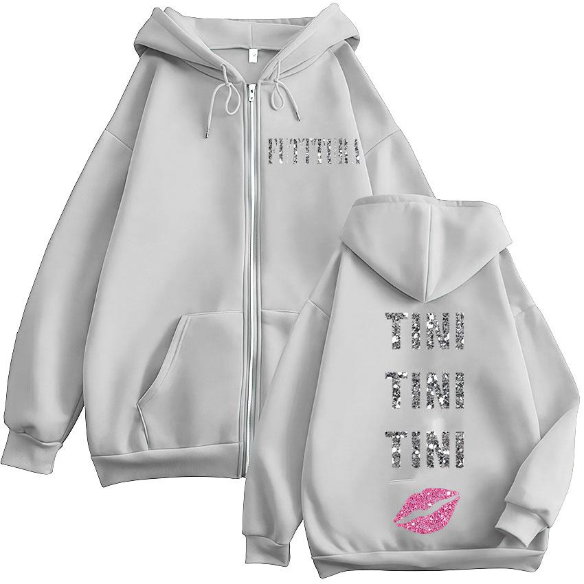 Singer TINI STOESSEL FUTTURA Tour New Zip Up Hoodie Men Women Fashion Jacket Sweatshirt Vintage Oversized Zipp