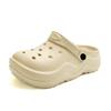 New cute thick-soled hole shoes couple eva non-slip and deodorant summer outer beach slippers