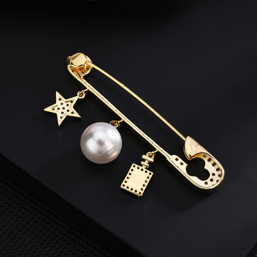 Senior Brooches Flower Leaf Brooch Pins for Women Suit Pendant  Fashion Brooches Jewelry