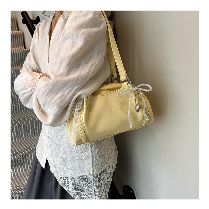 IELGY Large Capacity Casual One-Shoulder Underarm Bag Commuter Tote Bag