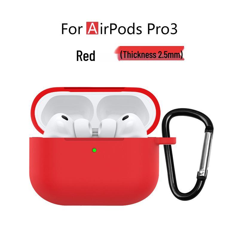 Compatible with Apple AirPods Pro 3 Silicone Protective Case, Bluetooth Earphone Cover