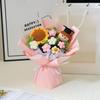 2026 Graduation Crochet Flower Bouquet Knitted Grad Doll Artificial Preserved Flowers Gift For Teacher's Day Home Decor Gift