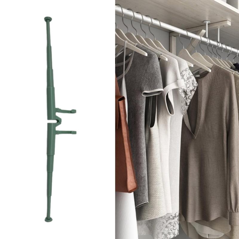 Набор из 4 легко переносимых складных вешалок для одежды универсальные телескопические вешалки для одежды эффективный инструмент для организации гардероба China Mainland 3060₽