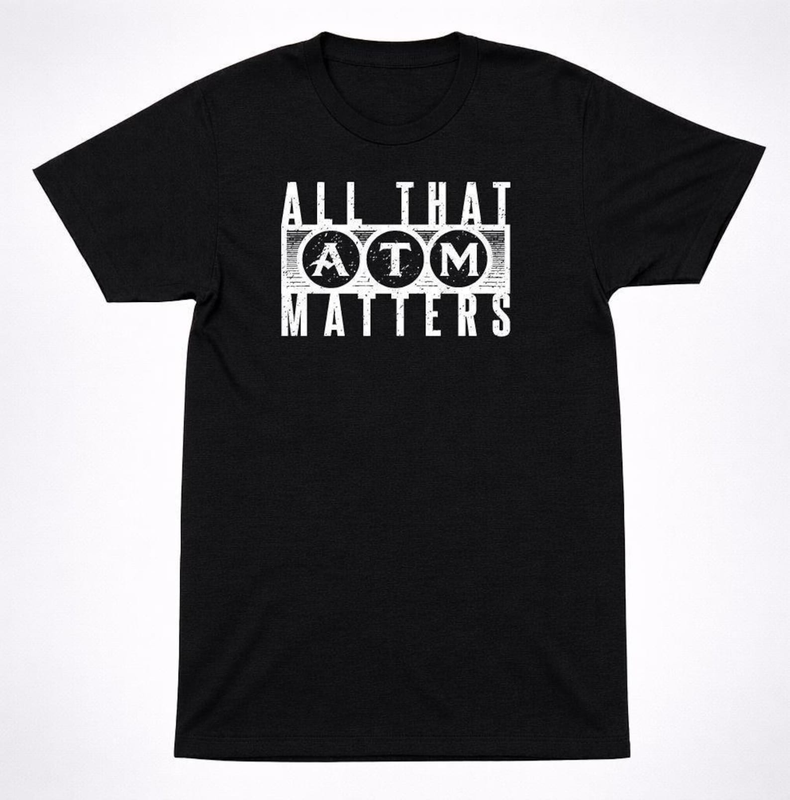 All That Matters ATM Logo Shirt - Hardcore Punk Band Tee - Bold Logo Design, Soft Cotton, Unisex Fit S