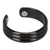 Men Women Adjustable Magnetic Ring Black Metal Stylish Fatigue Joint Soreness Relief Ring Jewlery