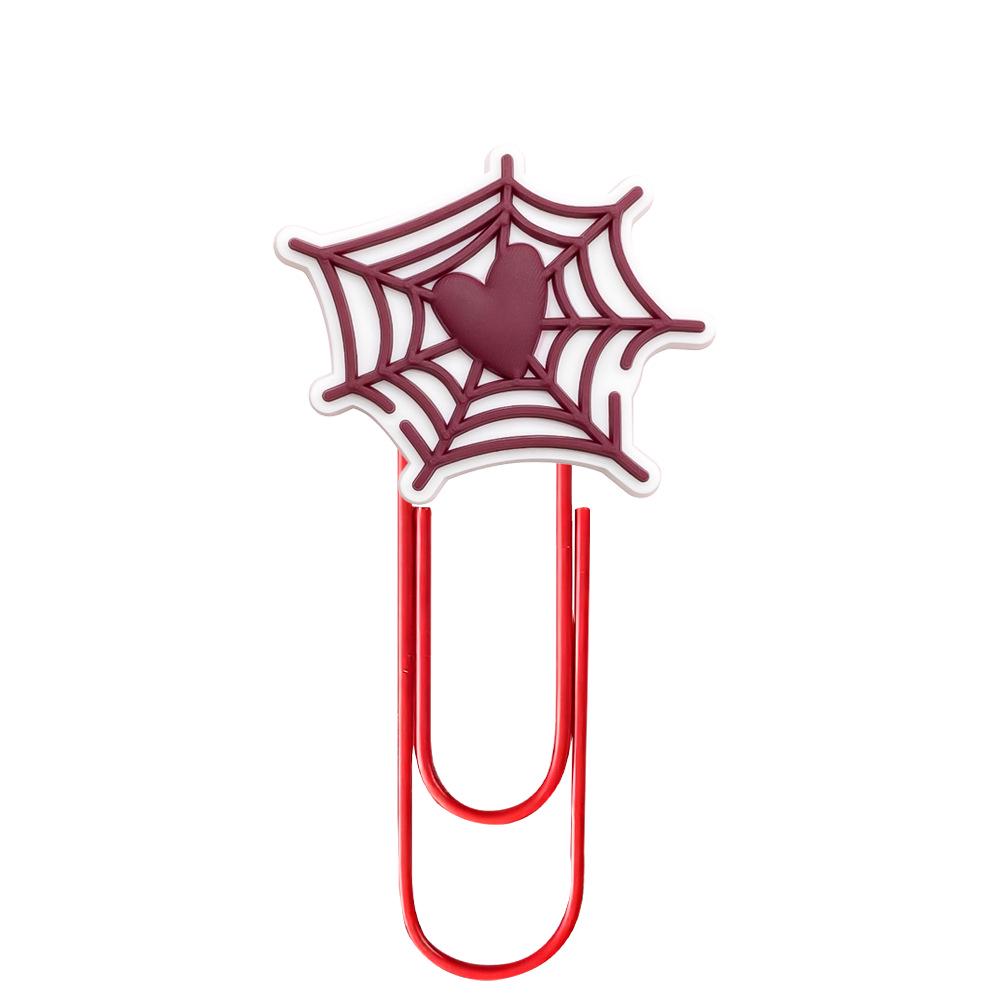Y2K Large Paperclip Office Supplies: Cute U-shaped Cartoon PVC Bookmark