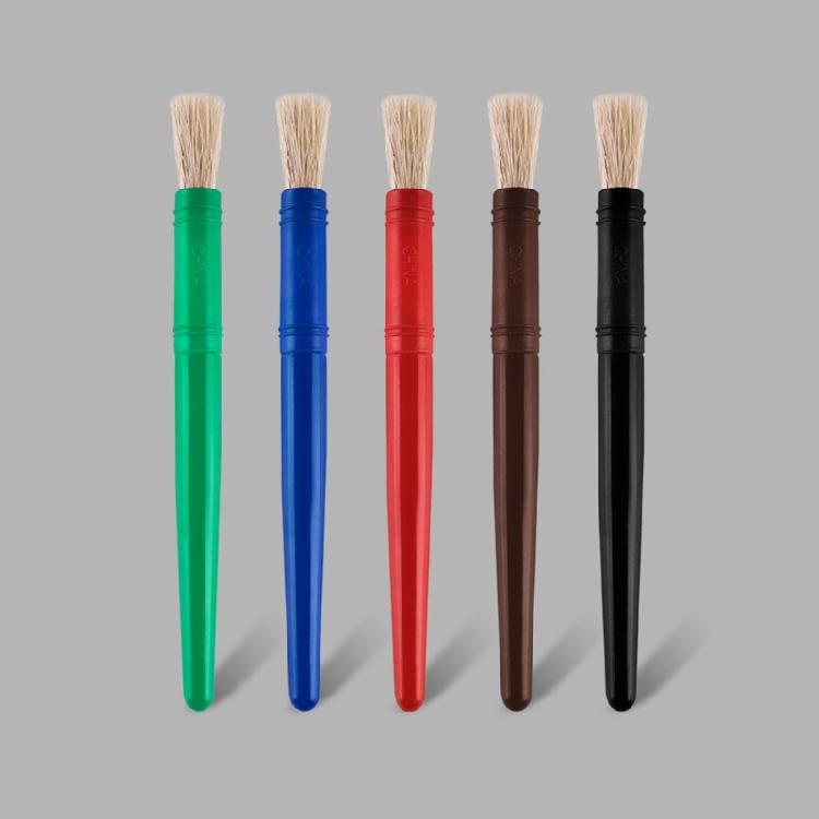 10Pcs Watercolor Brush Washing Cups with Lids Spill Prevention Plastic Paint Brush Cleaner Cup and Art Brush Set for Kid