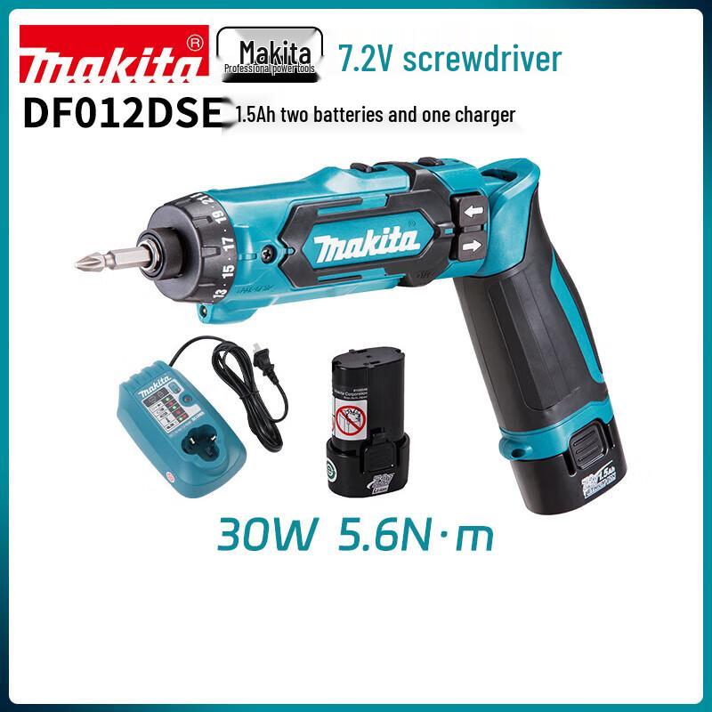 Makita 7.2V Foldable Cordless Screwdriver/Drill CN plug (adapter included)