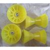 3inch/4inch Boat Trailer Roller with 1/2in Shaft Rubber Roller for Trailer Bracket Boat Accessory Easy Installation